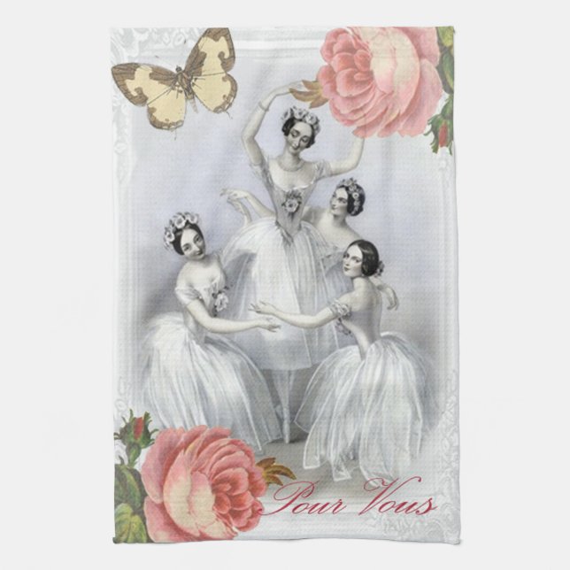 Paño De Cocina Corps de ballet (Vertical)