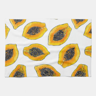 Paño De Cocina Cortes de papaya