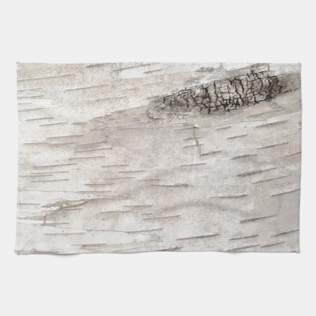 Paño De Cocina Corteza de abedul blanco (Horizontal)