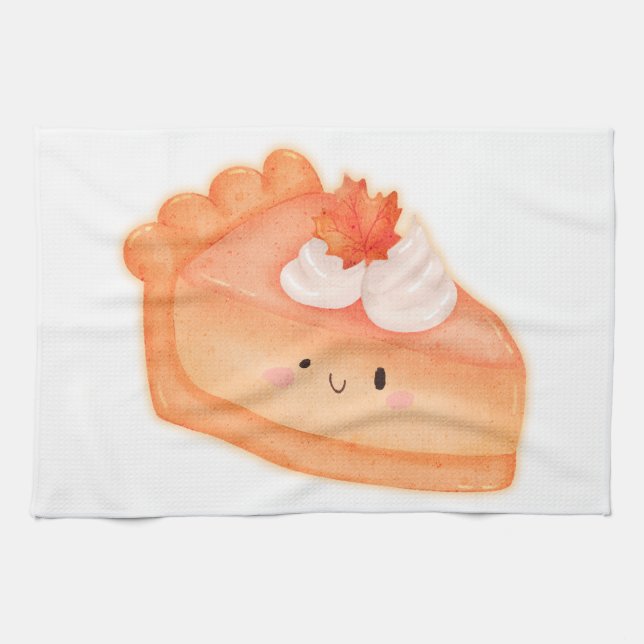 Paño De Cocina Corto de calabaza (Horizontal)
