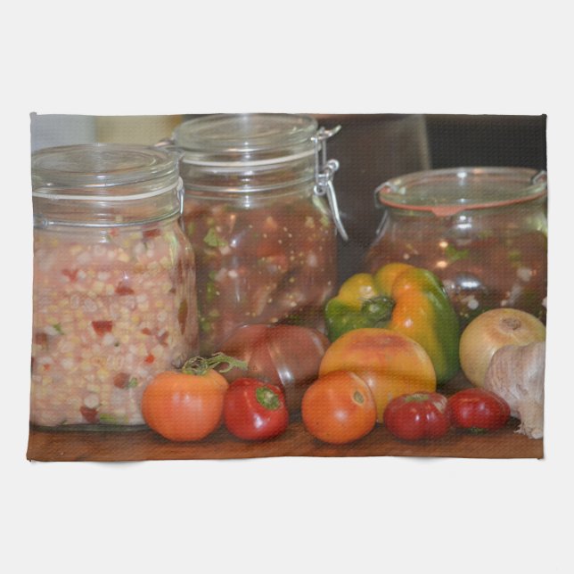 Paño De Cocina Cosecha de verano (Horizontal)