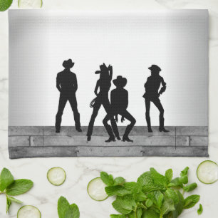 Paño De Cocina Country Western Fun