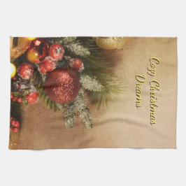 Paño De Cocina Cozy Christmas Dreams Towel | Holiday Kitchen