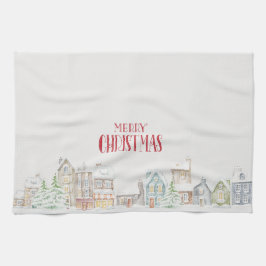 Paño De Cocina Cozy Christmas Winter Homes Tea Towel