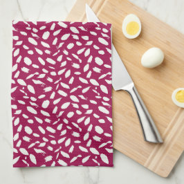 Paño De Cocina Cranberry Brushstrots