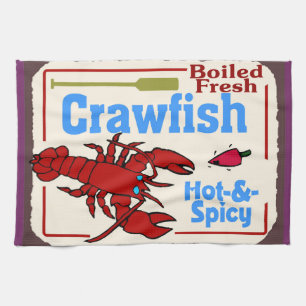 Paño De Cocina Crawfish caliente