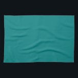 Paño De Cocina Crea tu propia plantilla en blanco Verde azulado B<br><div class="desc">Crea tu propio Personalizado Subir tu Monograma Foto Inicial o Logo Nombre de texto Elegante Cocina y Comedor Moderno / Ropa de mesa y cocina / Plantilla en blanco Verde azulado Toalla de cocina de color sólido verde azul verde azul.</div>