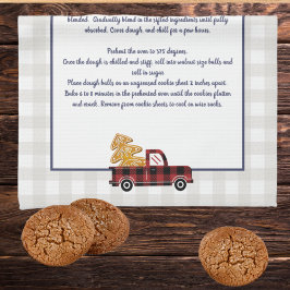 Paño De Cocina Crea tu propio Camión de Navidades de conservas de