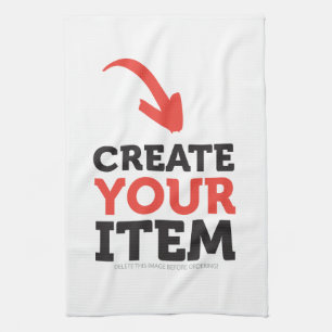 Paño De Cocina CREA-TU-PROPIO DIY Personalizado carga tu diseño