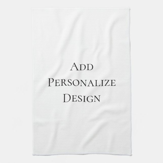 Paño De Cocina Crea tu propio personalizado  (Vertical)