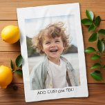 Paño De Cocina Crear su propio borde blanco de galería de fotos<br><div class="desc">Añade tu selfie o retrato favorito de un amigo. Usa una foto para crear un regalo único y personal. Si necesita ajustar las imágenes,  haga clic en la herramienta personalizar para realizar cambios.</div>