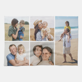 Paño De Cocina Crear su propio Collage de fotos de 5