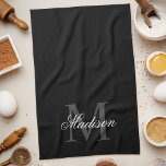 Paño De Cocina Crear un nombre personalizado caligrafía monográfi<br><div class="desc">Crea tu propia toalla de cocina personalizada con tu nombre y monograma personalizados. Para editar esta plantilla de diseño, simplemente edite los campos de texto como se muestra arriba. Puede agregar fácilmente más texto o imágenes, fuentes personalizares y colores. ¡Trátese o haga el regalo perfecto para su familia y amigos!...</div>