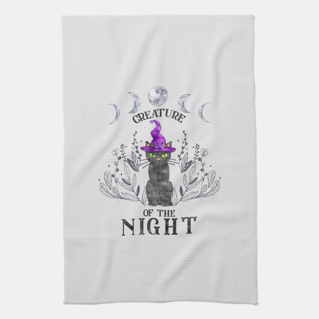 Paño De Cocina Creatura de la noche (Vertical)
