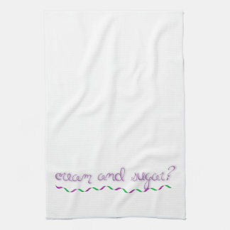 Paño De Cocina ¿Crema y azúcar?