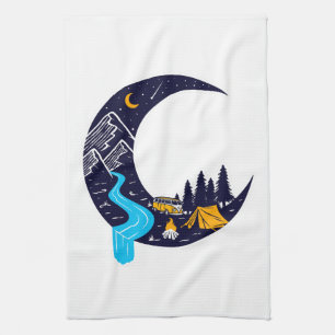 Paño De Cocina Crescent Moon Adventure Camping