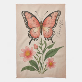 Paño De Cocina Crimson Serenade Personalizada