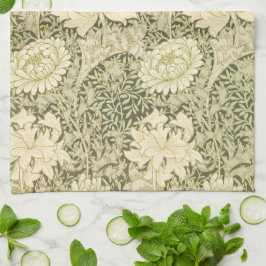 Paño De Cocina Crisantemo por William Morris, Arte Vintage