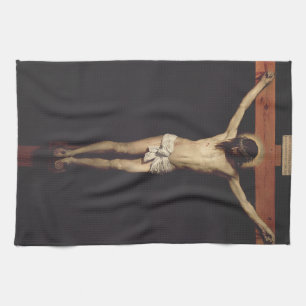 Paño De Cocina Cristo Crucificado por Diego Velazquez