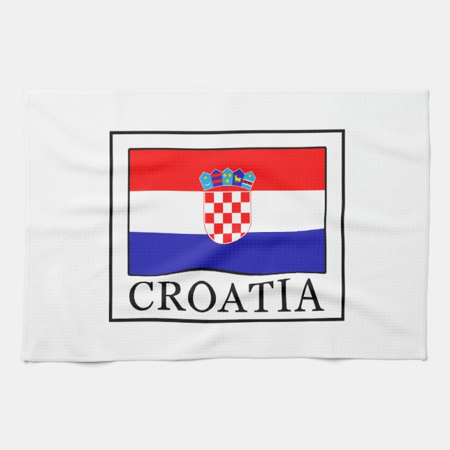 Paño De Cocina Croacia (Horizontal)