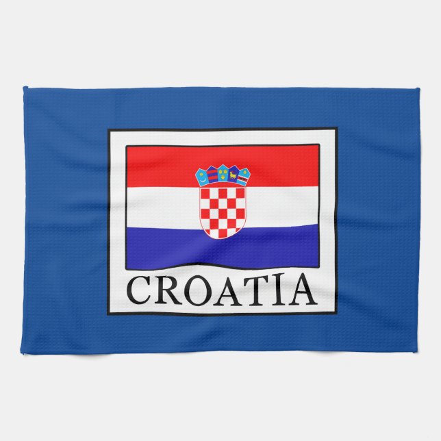 Paño De Cocina Croacia (Horizontal)