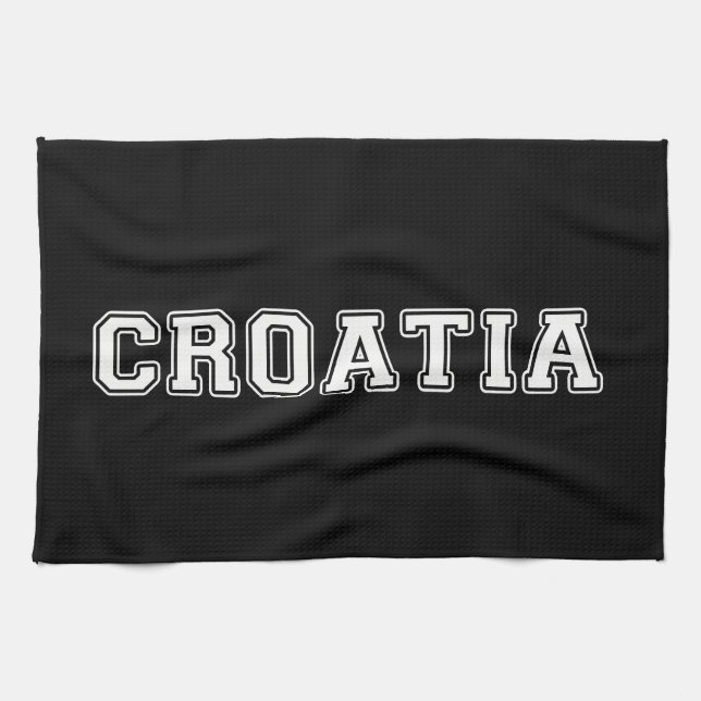 Paño De Cocina Croacia (Horizontal)