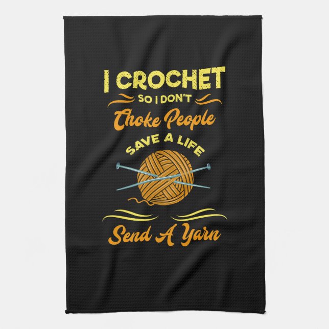 Paño De Cocina Crocheting (Vertical)