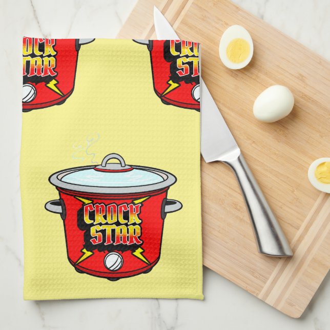 Paño De Cocina Crock Star Crock Pot Cooking (Doblado Cuarto)