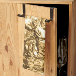Paño De Cocina Crushed Golden Folds