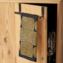 Paño De Cocina Cruz de Knotwork Celtic