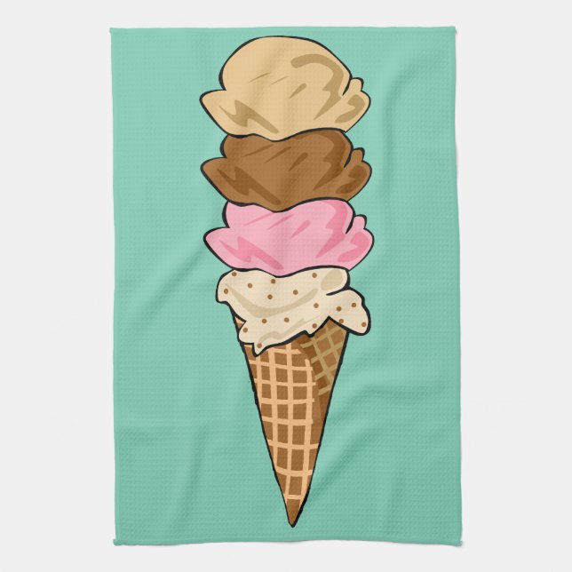 Paño De Cocina Cuadruplique la inmersión (Vertical)