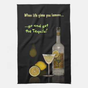 Paño De Cocina Cuando la vida le da los limones…