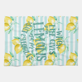 Paño De Cocina Cuando la vida te da lemas | Oferta de Sal y Tequi