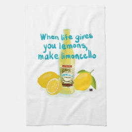 Paño De Cocina Cuando la Vida te Da Limones - Haz Limoncello
