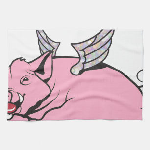 Paño De Cocina cuando vuelan los cerdos