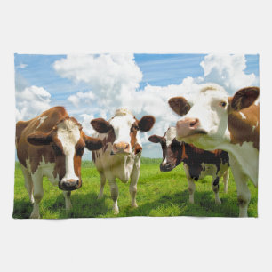 Paño De Cocina Cuatro vacas parlantes