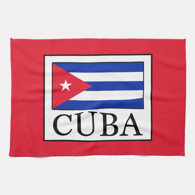 Paño De Cocina Cuba (Horizontal)