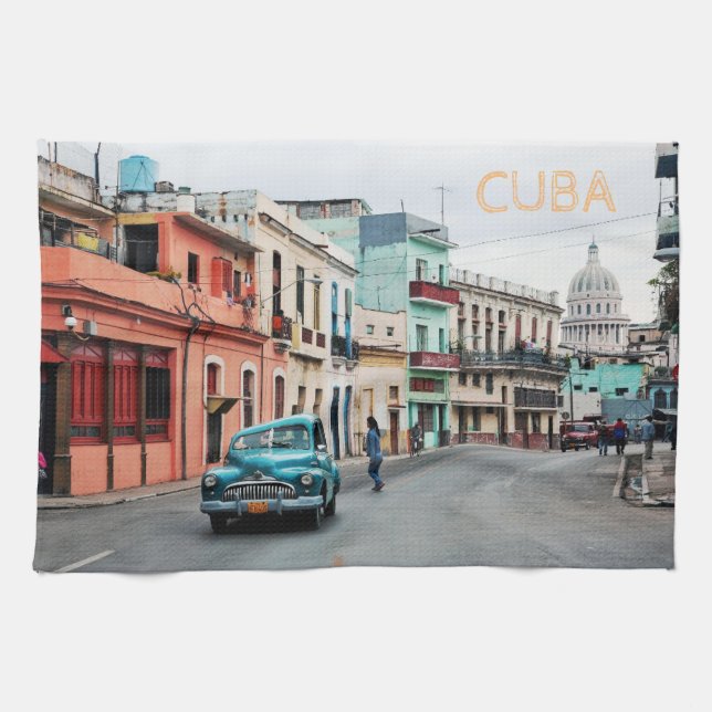 Paño De Cocina Cuba (Horizontal)