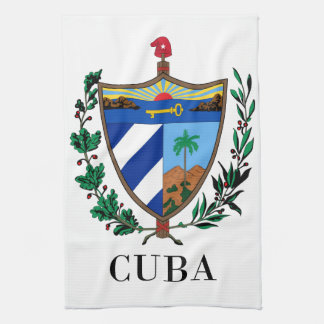 Paño De Cocina CUBA - símbolo/escudo de