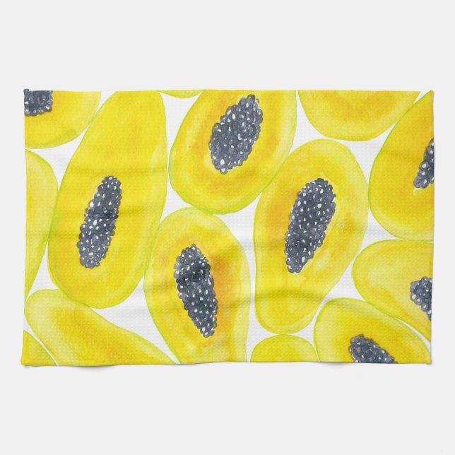 Paño De Cocina Cubierta de papaya (Horizontal)