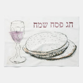 Paño De Cocina Cubierta Matzoh de Passover