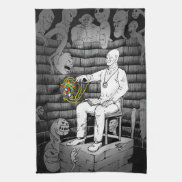 Paño De Cocina Cubo oscuro mágico