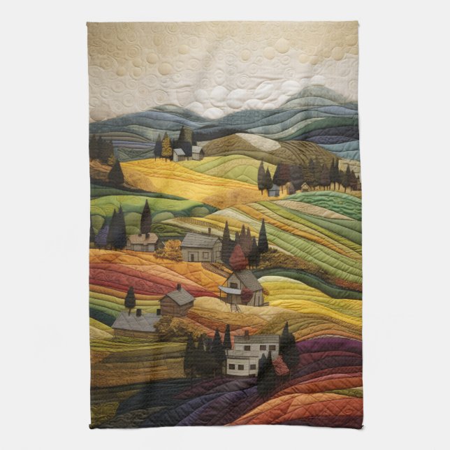 Paño De Cocina Cuchillo de granja (Vertical)
