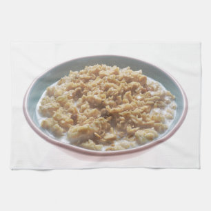 Paño De Cocina Cuenco de harina de avena