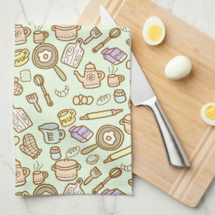 Paño De Cocina Cuidada cocina verde