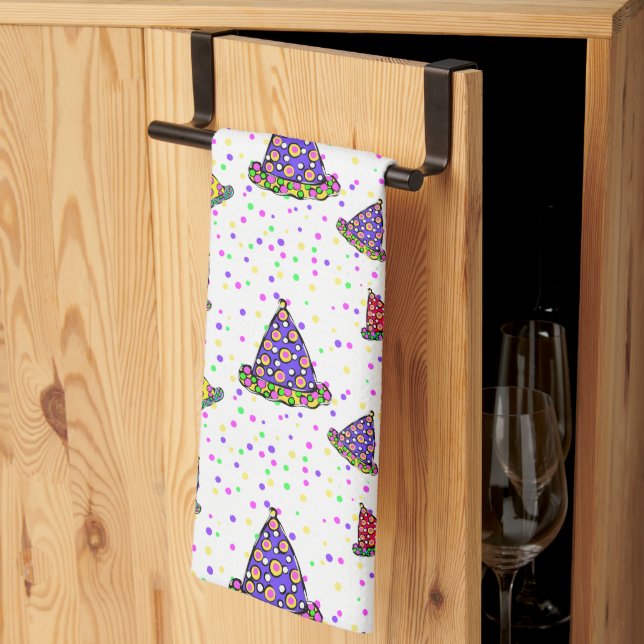 Paño De Cocina Cumpleaños (Pliegue de tercios)