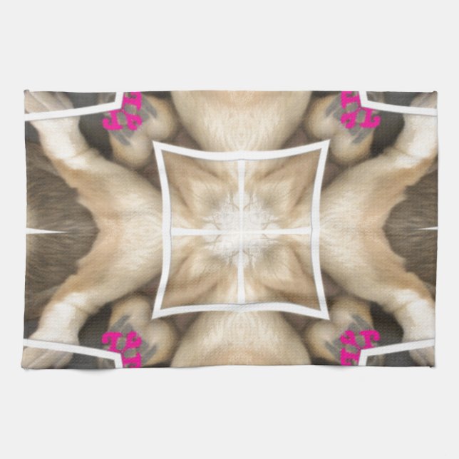 Paño De Cocina Cuota de león (Horizontal)