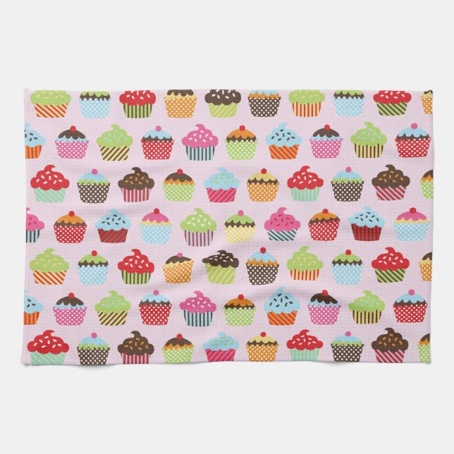 Paño De Cocina Cupcakes Cupcakes (Horizontal)