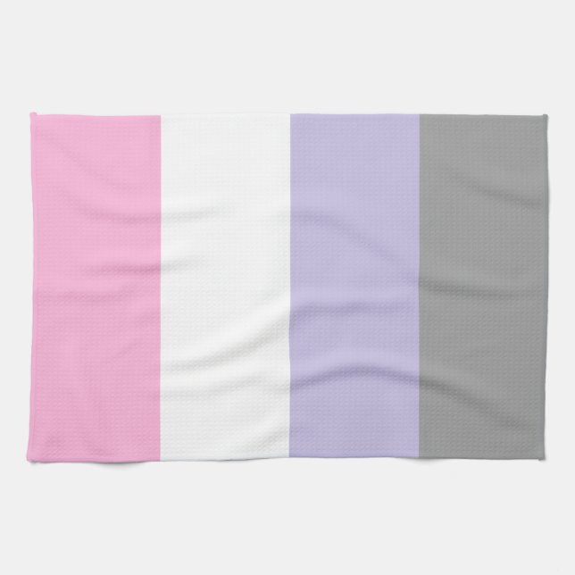 Paño De Cocina Cupioromantic Pride Flag  (Horizontal)