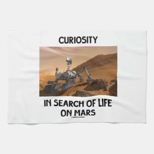 Paño De Cocina Curiosidad en busca de la vida en Marte Martian